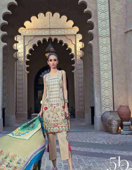 Tena durrani formals-Baradari biege-Td-7B