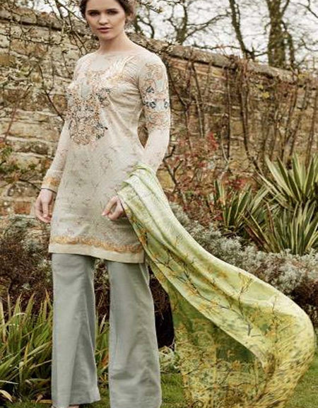 Tabassum Mughal Luxury Lawn Collection'17D-5A