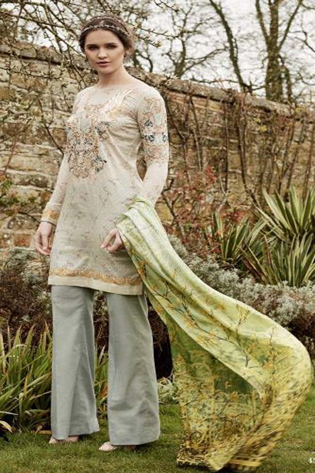 Tabassum Mughal Luxury Lawn Collection'17D-5A