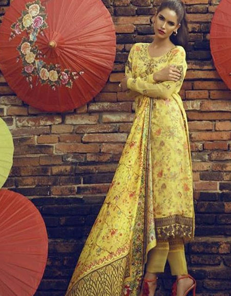 Tena Durrani Formals Collection'17-Marigold-11