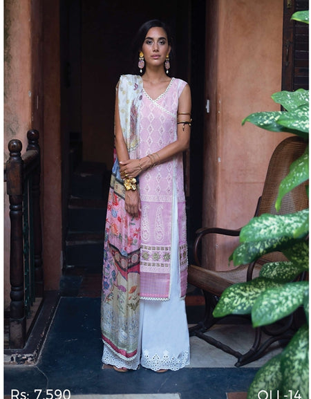 Qalamqar Luxury lawn 2020 QLL-14