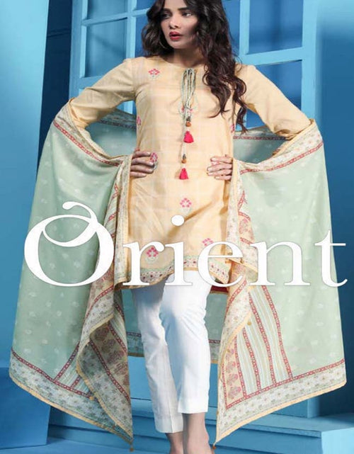 Load image into Gallery viewer, Orient Spring Summer Vol1 Lawn Dupatta Collection&#39;19-019-A

