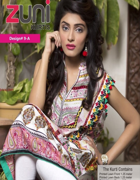 Zuni Lawn Kurti Collection-D-09A