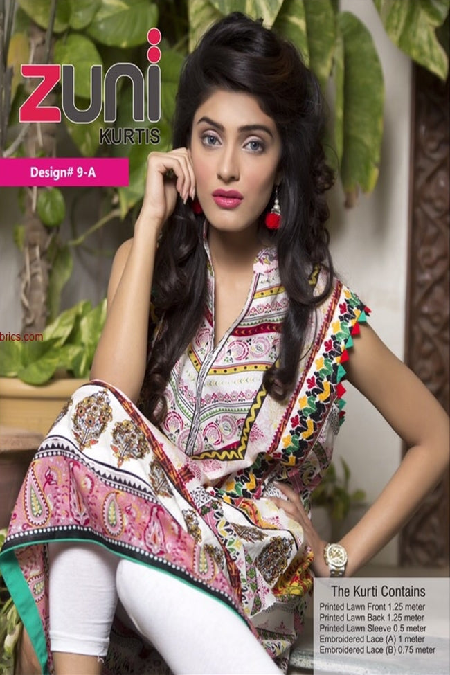 Zuni Lawn Kurti Collection-D-09A